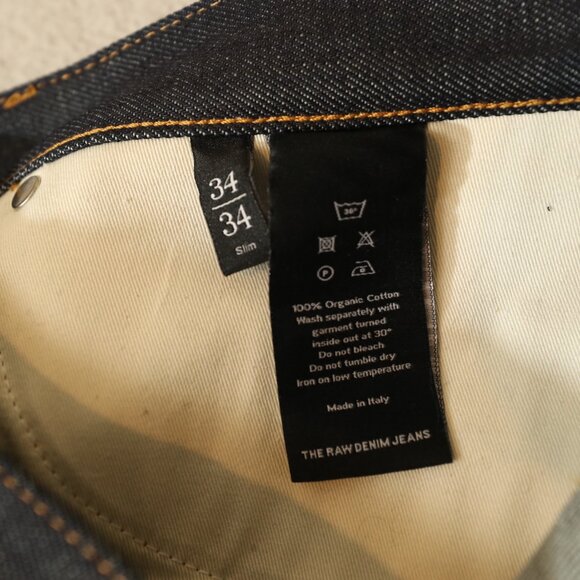 *SOLD* Asket Raw Denim Slim Jeans (34x34) - Picture 12 of 13